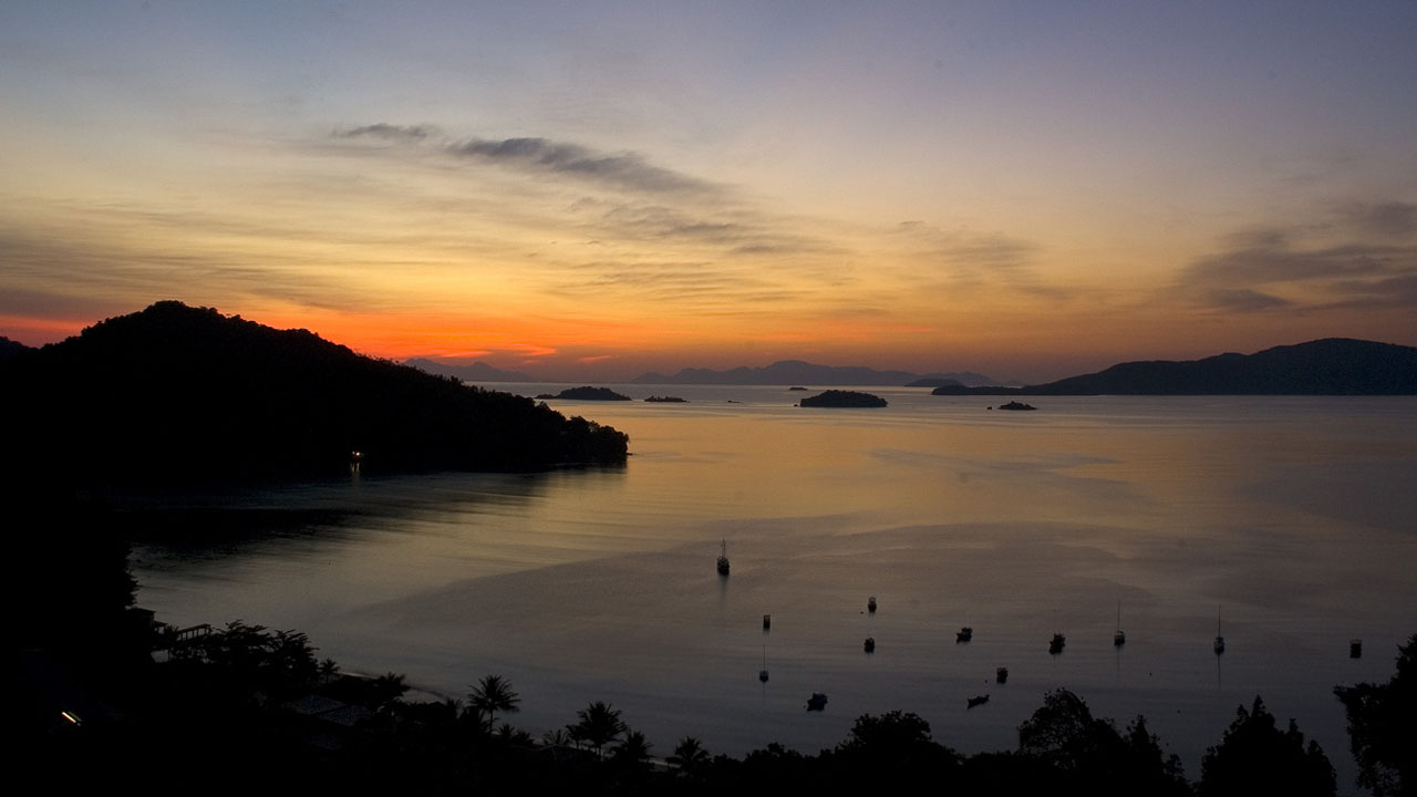 Vista da Baía de Paaraty