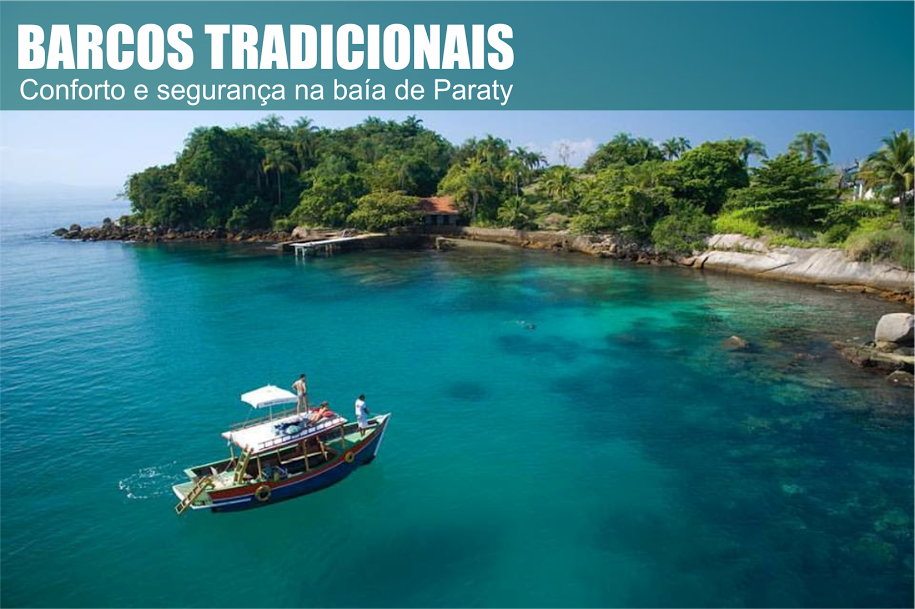 Barcos tradicionais agora também no Ticket Paraty!