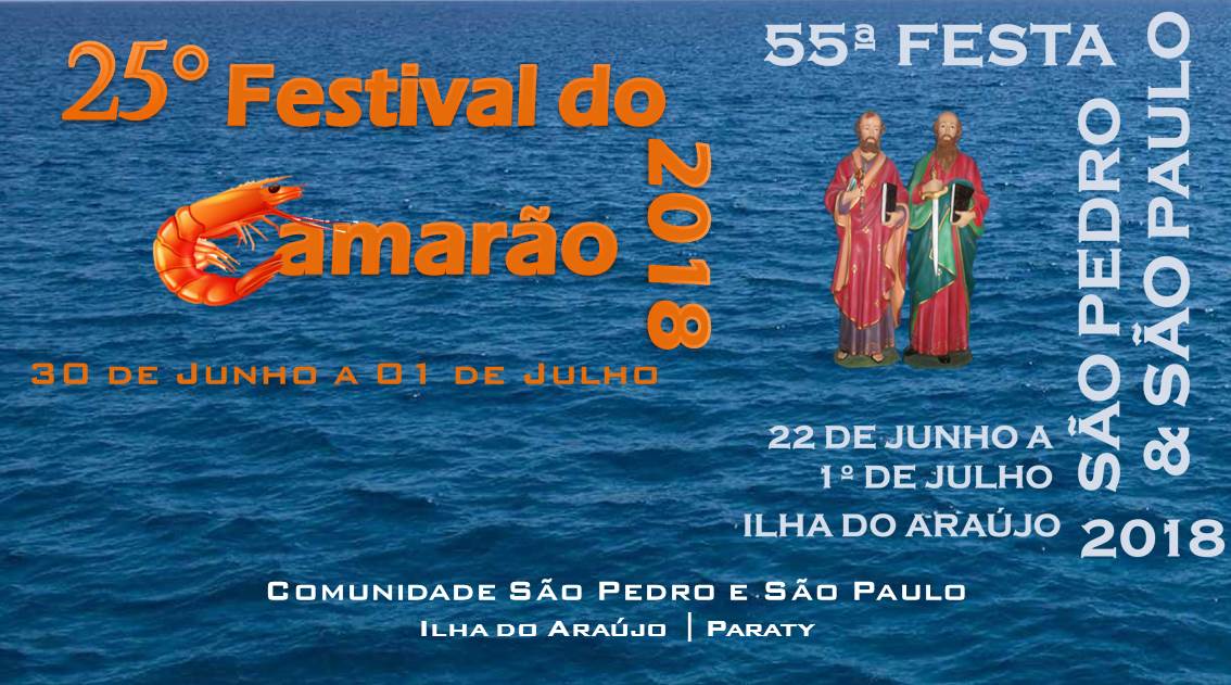 Festival do Camarão e Festa de São Pedro e São Paulo 2018