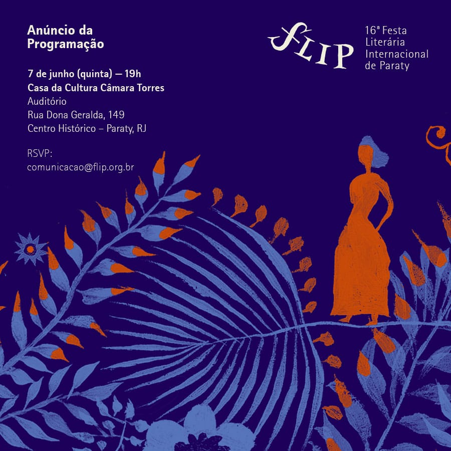 Lançamento da Flip 2018 em Paraty