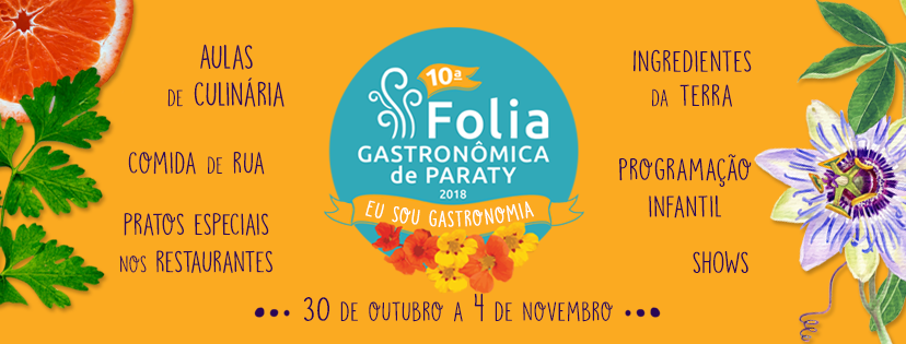Aulas gratuitas de culinária da 10ª Folia Gastronômica