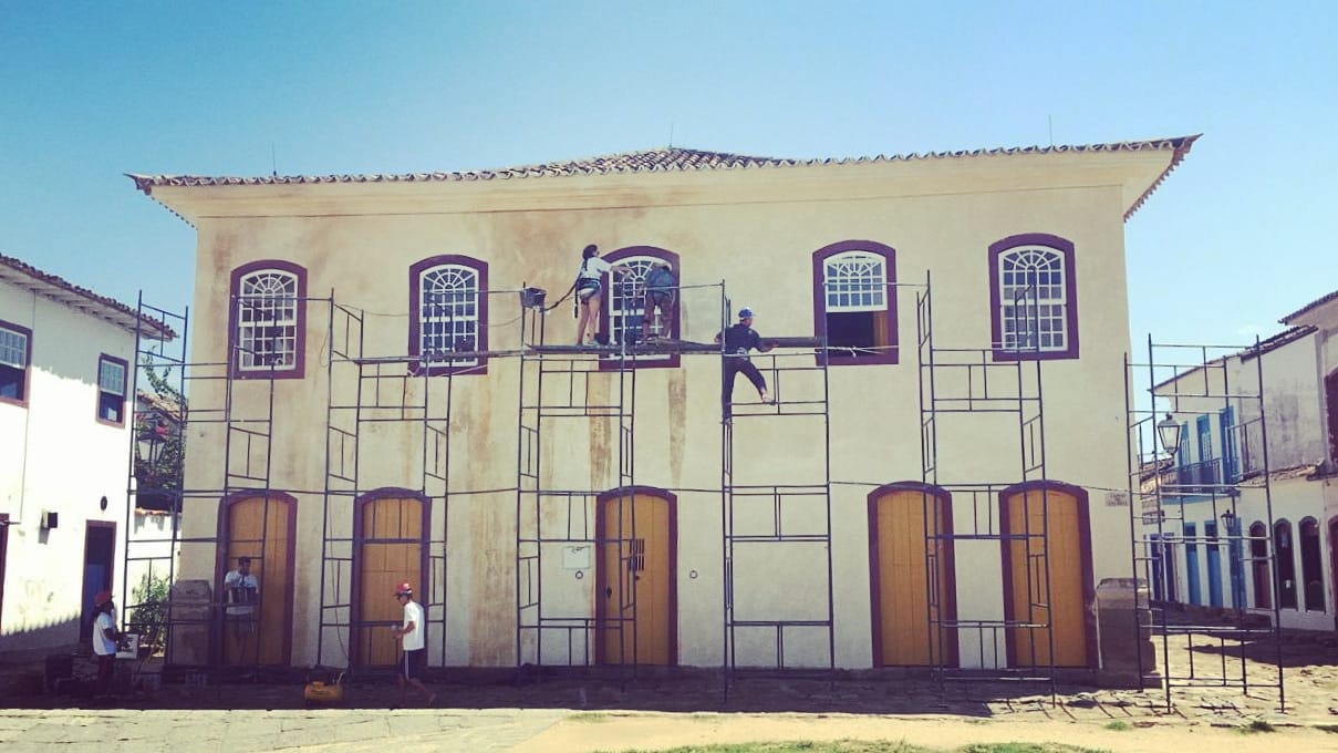 O Centro Cultural Sesc Paraty é cenário de cinema