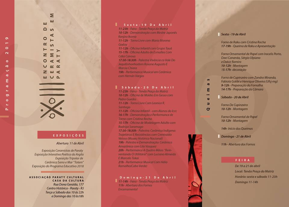 XIII Encontro de Ceramistas em Paraty