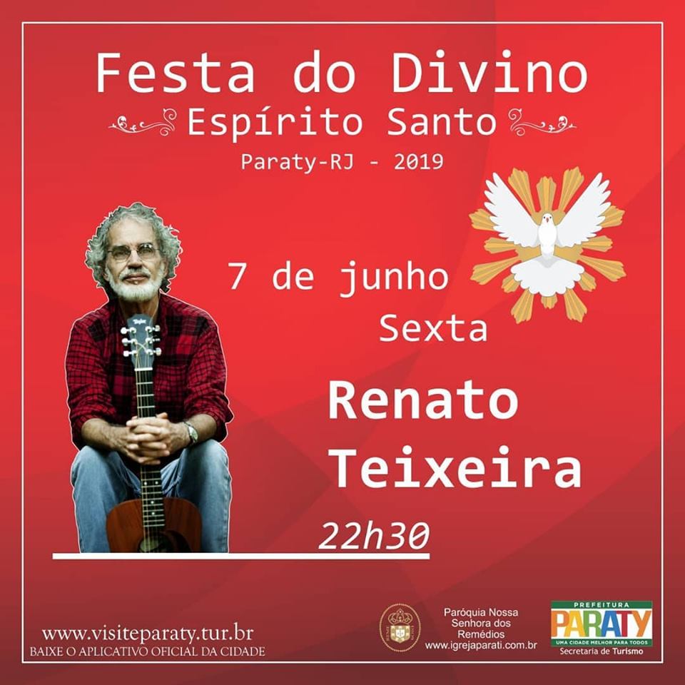 Convite do cantor Renato Teixeira