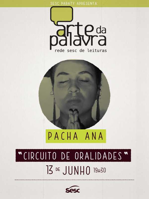 O Sesc Paraty recebe pelo projeto Arte da Palavra