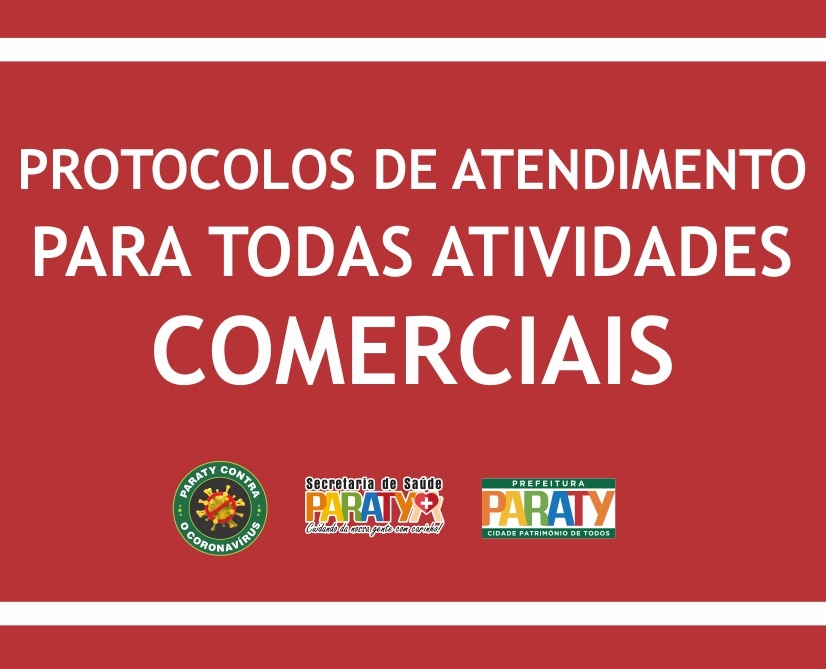 Protocolos de atendimento para atividades comerciais