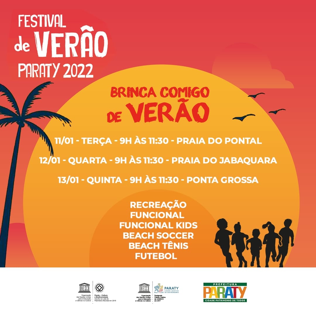 Festival de Verão – Programação Esportiva