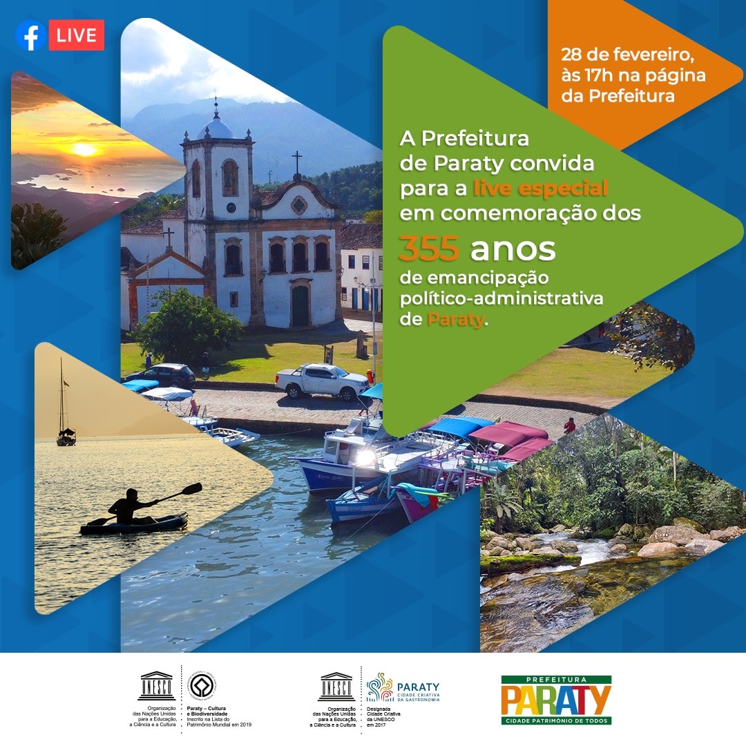 Paraty completa 355 anos
