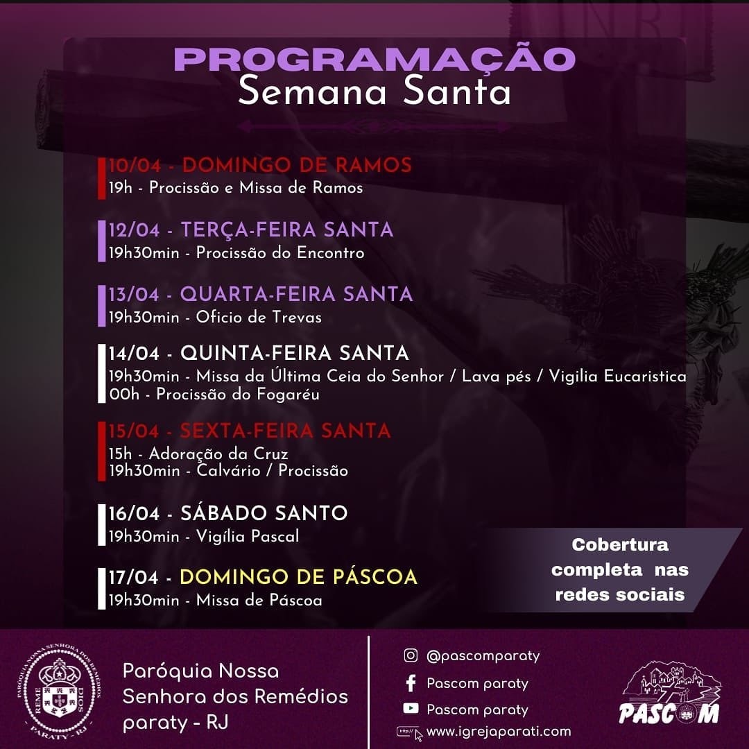 Semana Santa em Paraty