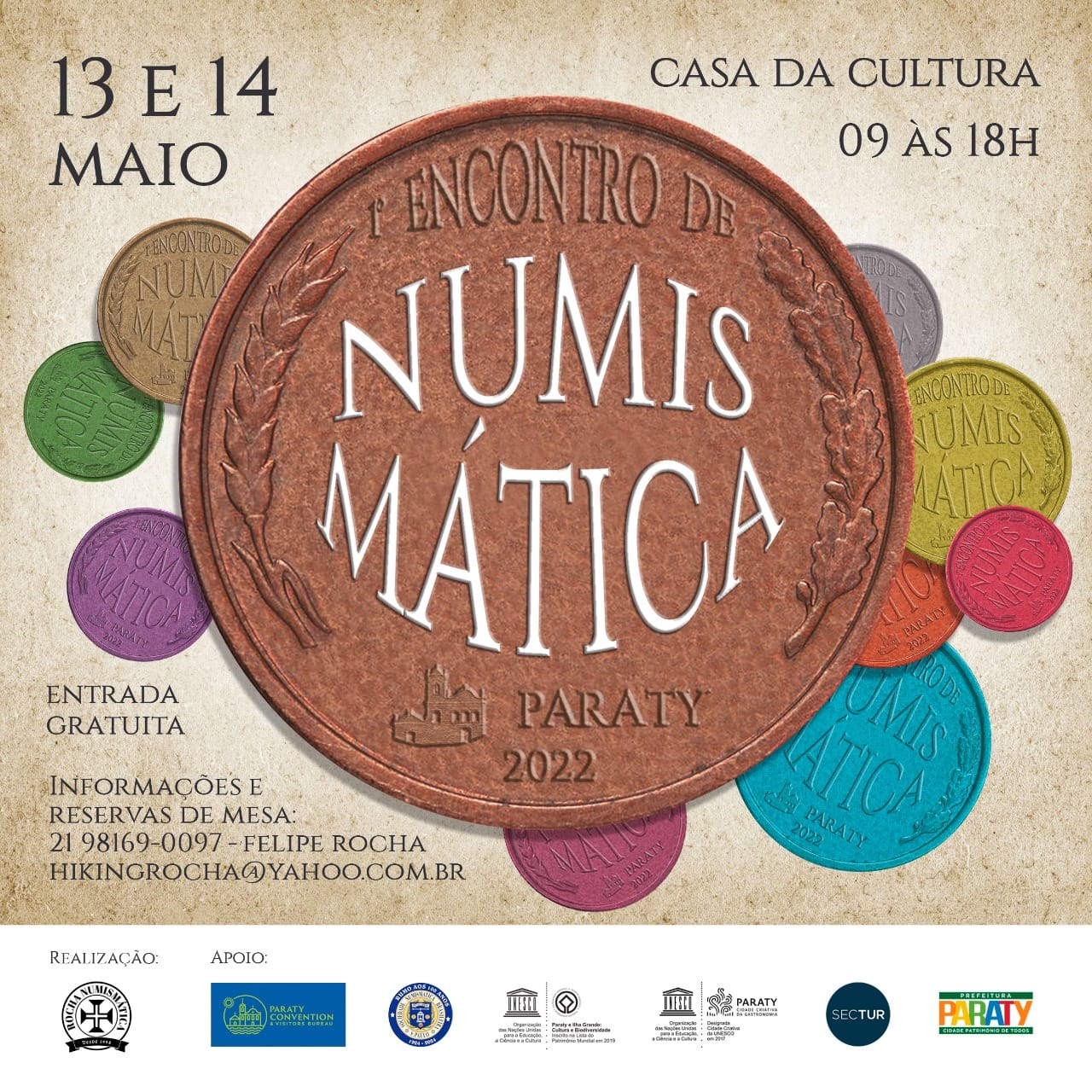 I Encontro Numismático de Paraty