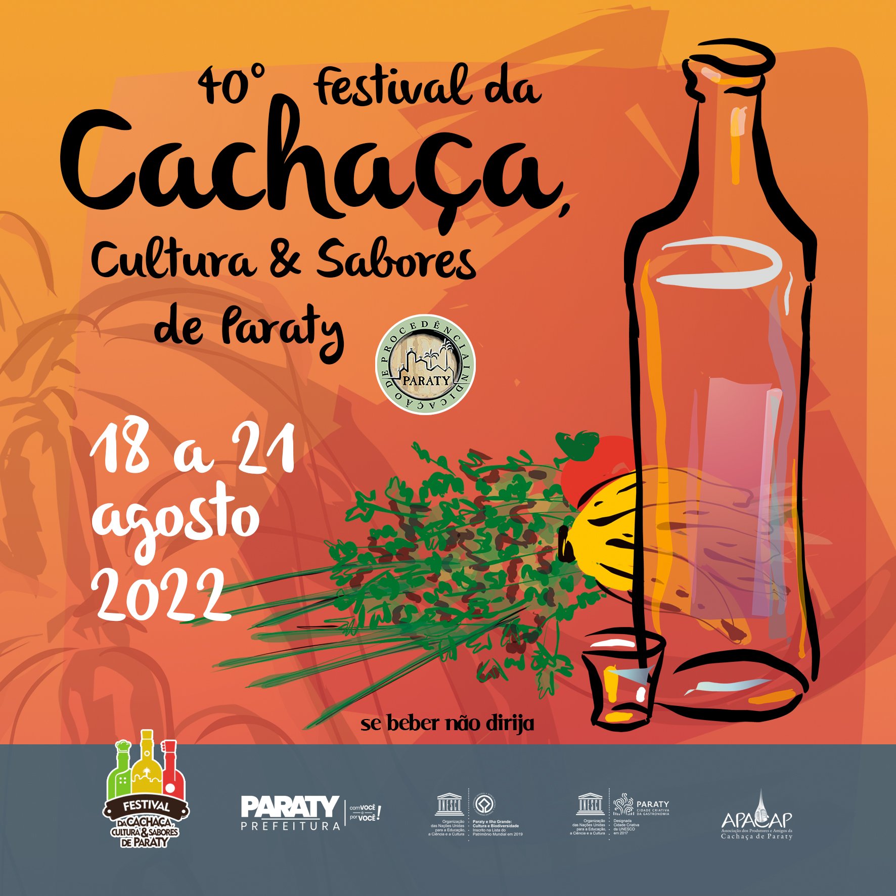 Festival da Cachaça Cultura e Sabores de Paraty