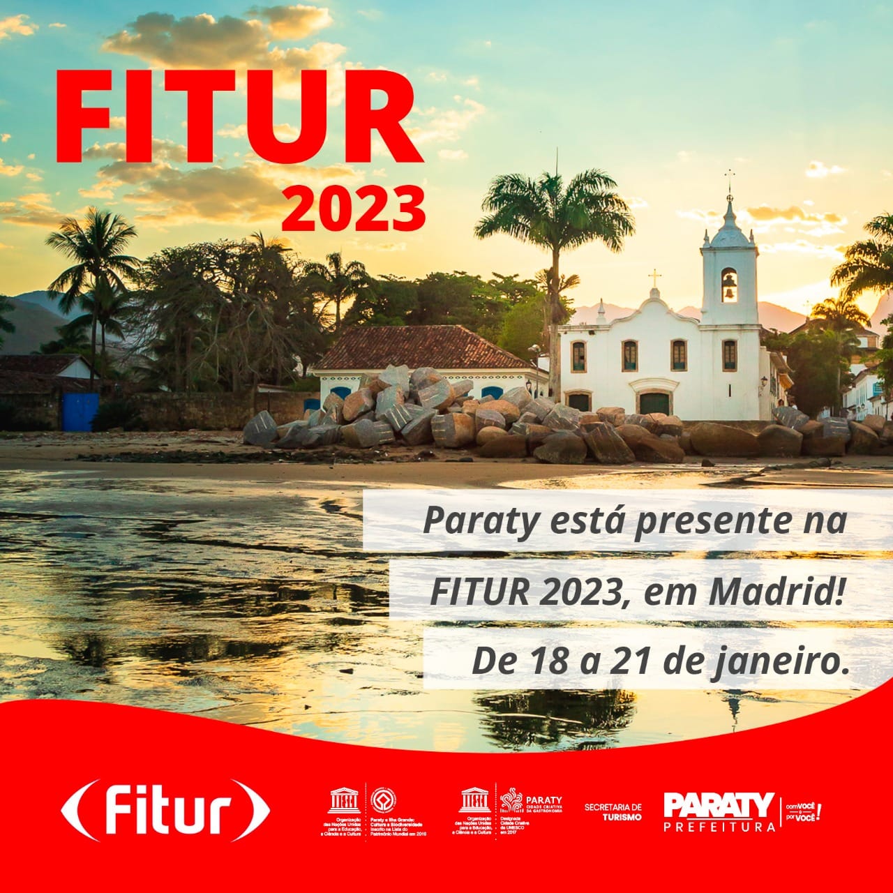 Paraty na Fitur Madrid – Feira Internacional de Turismo