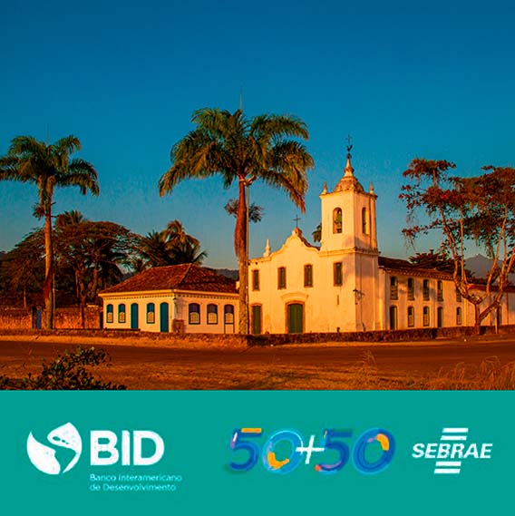 Paraty é selecionada no edital Programa Turismo Futuro Brasil do Sebrae!