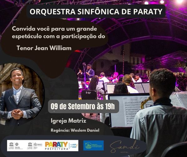 09 SET | Apresentação Orquestra Sinfônica de Paraty